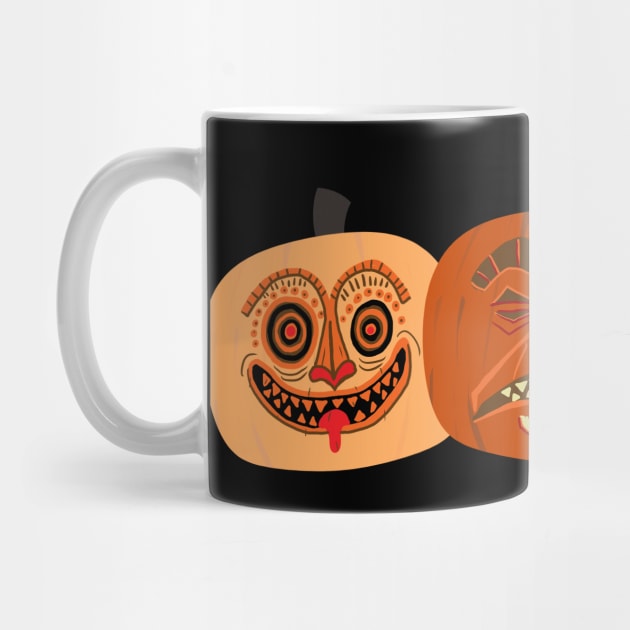 Jack-o-Tikis by brodiehbrockie